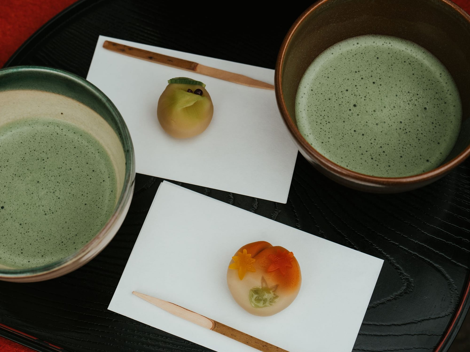 抹茶と和菓子